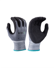 Kiwi A5 Cut Resistant Nitrile Palm Coated Polyethylene Blend Knit Grey Grip Gloves [55100]