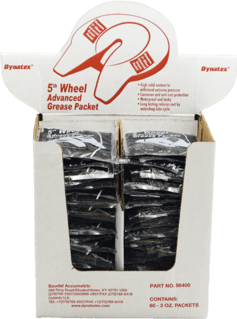 Dynatex 5th Wheel Grease Display Box Includes 60 Packets | 56400