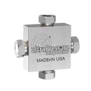 5652-12M | 3/4" MP Female Cross, Stainless Steel - 20K psi