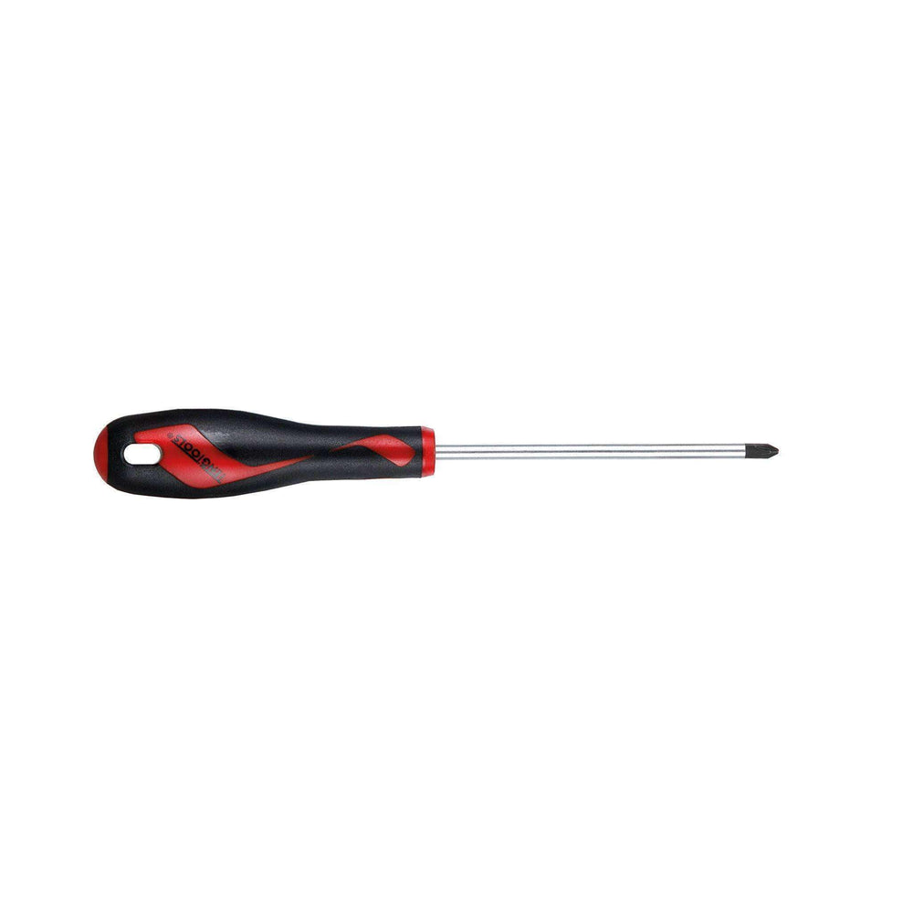 Teng Tools PH2 x 3.9 Inch/100mm Head Phillips Screwdriver + Ergonomic, Comfortable Handle - MD948N1
