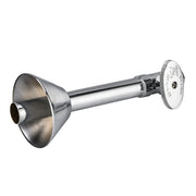 10 Pcs 1/2" Sweat x 3/8" OD Compr. Straight Stop Valve, w/5" Straight Extension, 1/4-Turn (Lead Free)