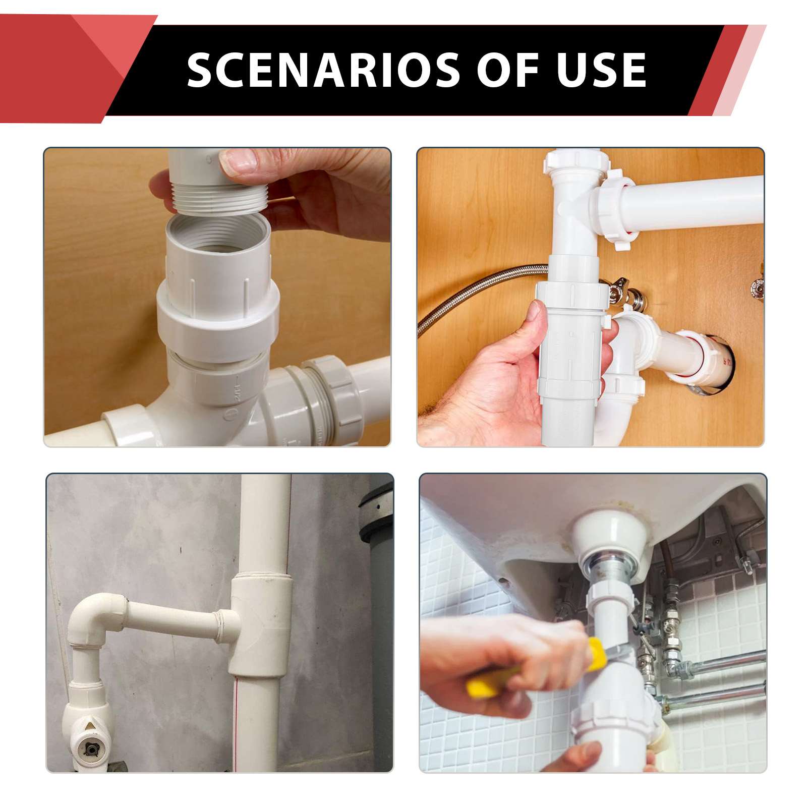 1-1/2" PVC Expansion Coupling