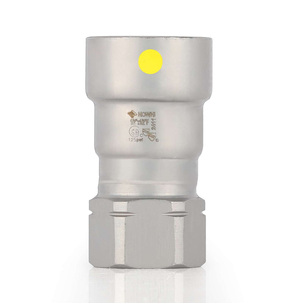 3/4" Carbon Press x 3/4" Female Adapter