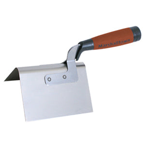 5" X 3 1/2" Bullnose Outside Corner Trowel w/DuraSoft Handle