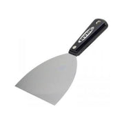 5 in HYDE Tools Flexible Black & Silver Joint Knife