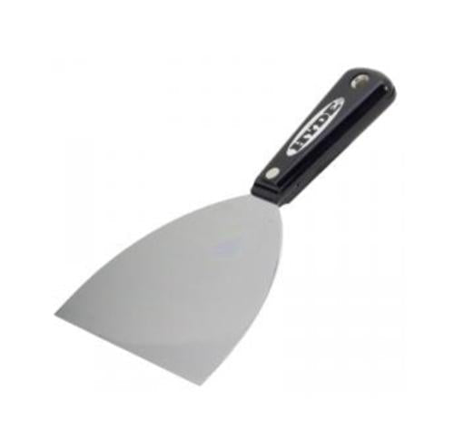 5 in HYDE Tools Flexible Black & Silver Joint Knife