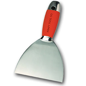 5 in Kraft Tools All Stainless Steel Joint Knife w/ Sure Grip Handle