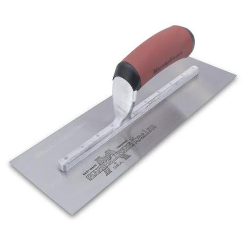 5 in x 13 in Marshalltown Finishing Trowel w/ Curved DuraSoft Handle