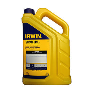 5 lb IRWIN STRAIT-LINE Standard Marking Chalk - Blue