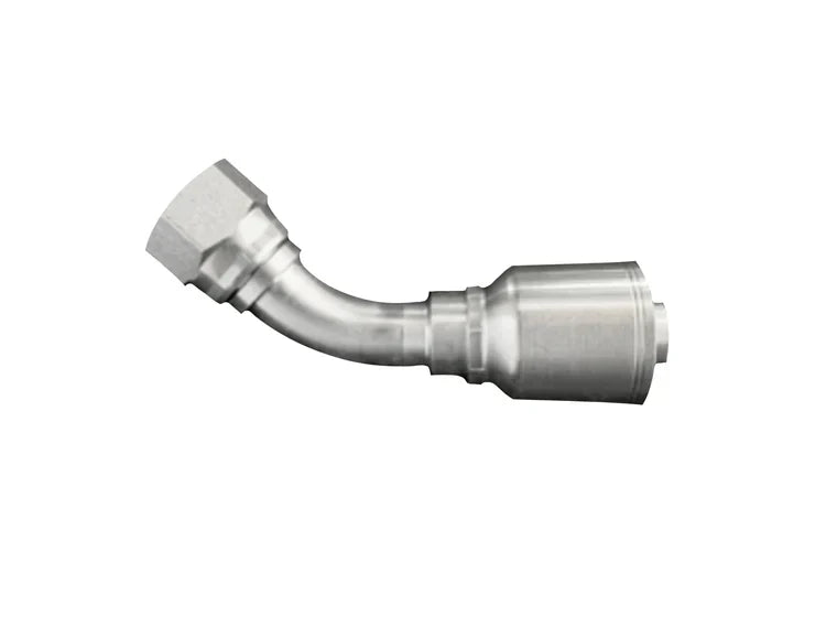 600SF-FJX45-20-20 | Spiralfit , FEMALE JIC 45, 1-1/4" hose x 1-1/4" JIC; 6 Wire