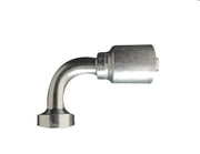 600SF-CAT-90-20-20 | SPIRALFIT,90 DEGREE, 1-1/4" HOSE X 1-1/4" CAT FLANGE
