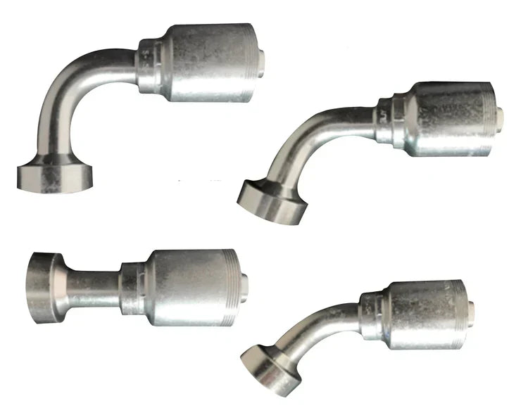 600SF-CAT-90L-20-20 | SPIRALFIT,90 DEGREE LONG DROP,1-1/4 " HOSE X 1-1/4" CAT FLANGE