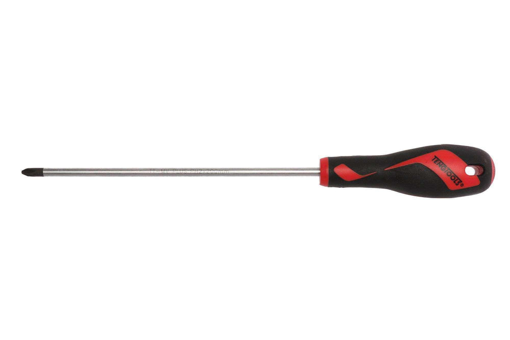 Teng Tools PH2 x 7.9 Inch/200mm Head Phillips Screwdriver + Ergonomic, Comfortable Handle - MD948N2