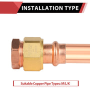 3/4" Press Copper Union x FPT (Female NPT Threaded) (Lead Free)