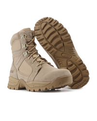Kiwi Rugged Sand Suede 7" Zipped Water Resistant Tactical Boots [62200]