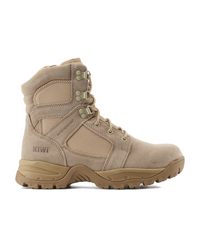Kiwi Rugged Sand Suede 7" Zipped Water Resistant Tactical Boots [62200]