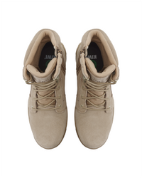 Kiwi Rugged Sand Suede 7" Zipped Water Resistant Tactical Boots [62200]
