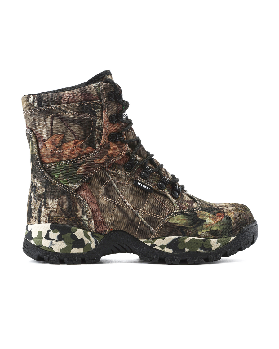 Kiwi Rugged Camo Nylon 7" Waterproof Tactical Boots [62400]