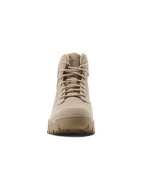 Kiwi Rugged Sand Suede Mid-Cut 6" Steel Toe Zipped Water Resistant Tactical Boots [60000]
