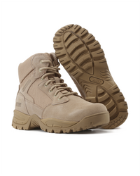 Kiwi Rugged Sand Suede Mid-Cut 6" Composite Toe Zipped Water Resistant Tactical Boots [68000]