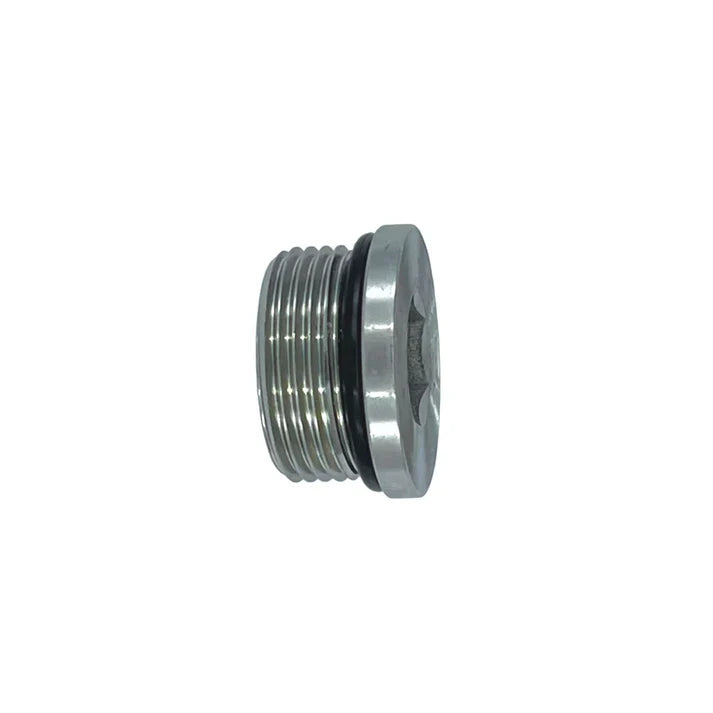 SS-6408-HHP-04 | 04 MORB Hollow Hex Plug, Stainless Steel