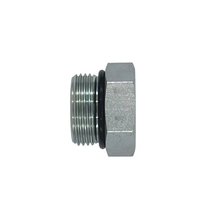 6408-08-O | 08 MORB External Hex Plug, Carbon Steel