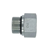 6410-06-06-O | 06 MORB - 06 FORB Straight, Carbon Steel