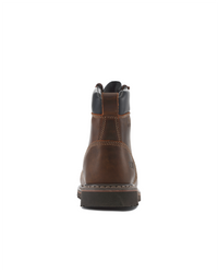 Kiwi Premium Brown Crazy Horse 6" Composite Toe Waterproof Cap-Toe Work Boots [69100]