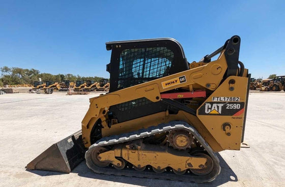 Cat 259D CAB CTL