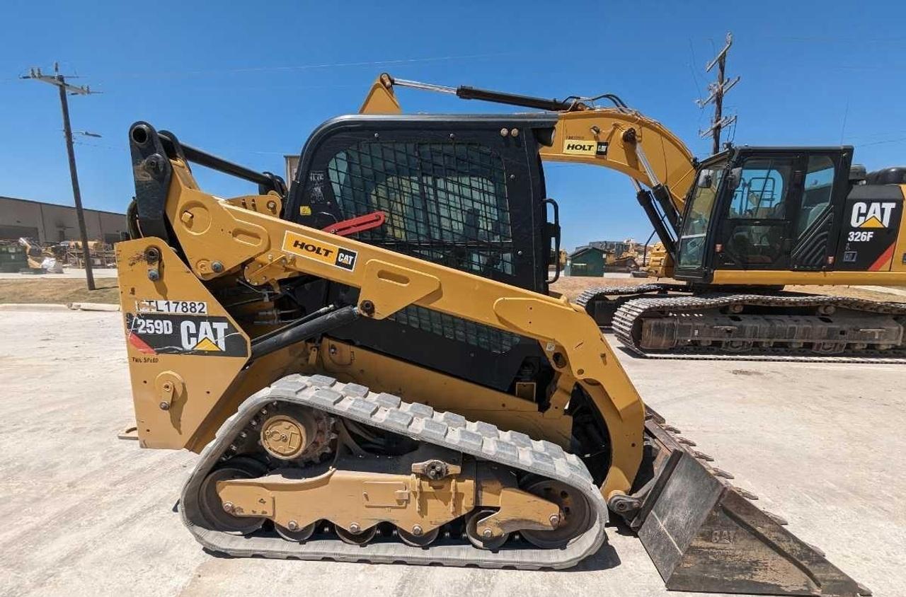 Cat 259D CAB CTL