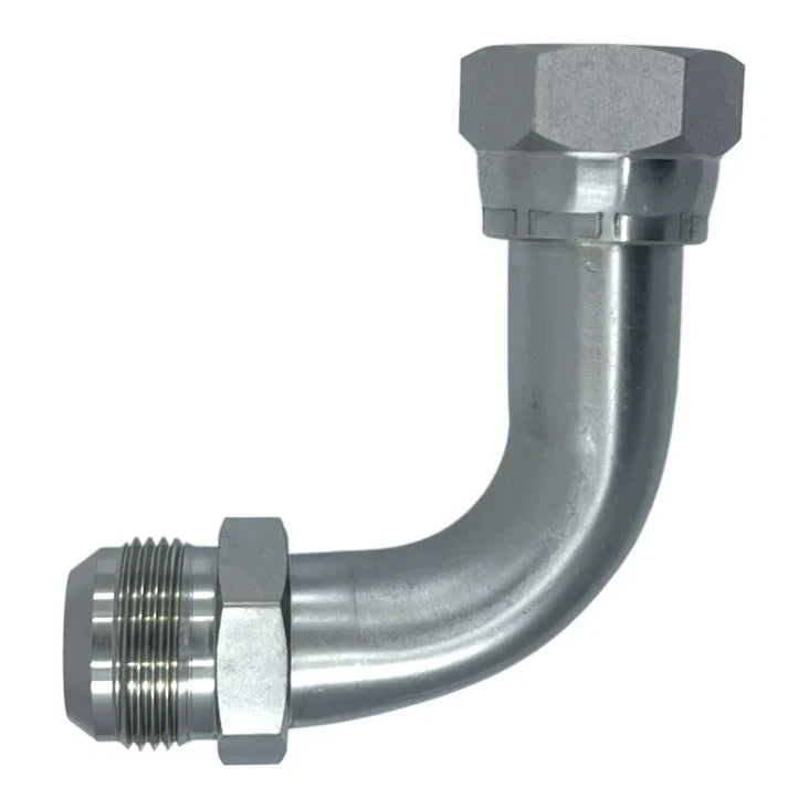 6701-16-16 | 16 MJ - 16 FJS Swept 90 Elbow, Carbon Steel