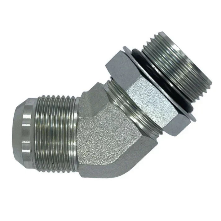 SS-6802-06-06 | 06 MJ - 06 MAORB 45 Elbow, Stainless Steel