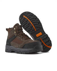 Kiwi Trek Brown Suede/Nylon 5" Composite Toe Water Resistant Work Boots [68500]