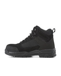Kiwi Trek Black Suede/Nylon 5" Composite Toe Water Resistant Work Boots [68600]
