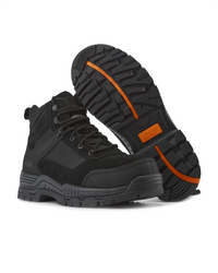 Kiwi Trek Black Suede/Nylon 5" Composite Toe Water Resistant Work Boots [68600]