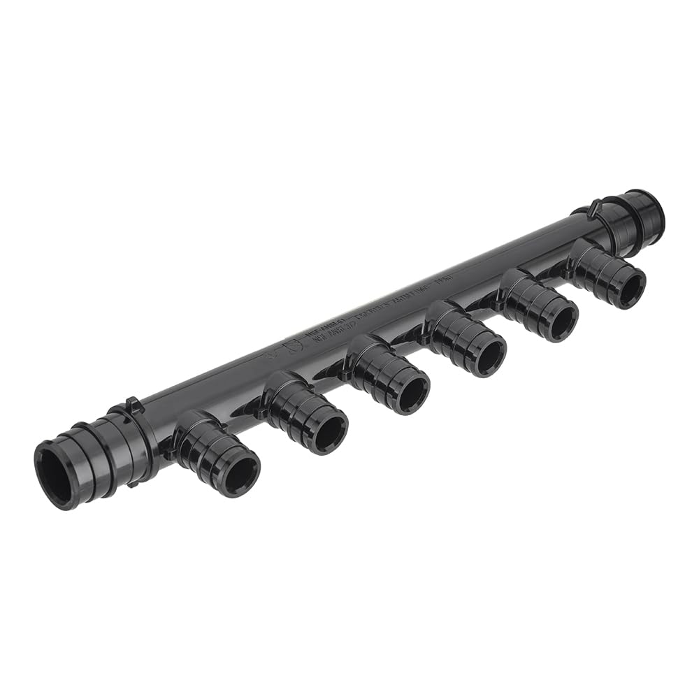 PEX A Expansion 3/4" x 1/2" Open Manifold (6 port)