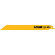 6" 24 TPI Metal Cutting Straight Back Bi-Metal Reciprocating Blade