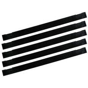 6.5" QuickBox QSX Blades - Flat Finish (Black) - 5 Pack