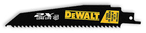 6" 6TPI 2X Recip Blade 5pk