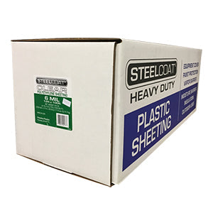6 MIL Clear Plastic Sheeting - 12' X 100'
