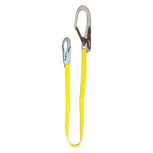 6' Non-Shock Absorbing Lanyard w/ Steel Rebar Hook