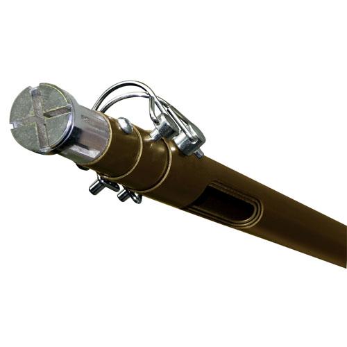 6 ft - 12 ft Forest Group Adjustable Eye Lag Pole w/ Clips