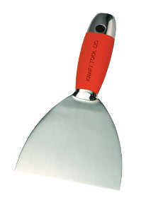 6 in Kraft Tools All Stainless Steel Joint Knife w/ Sure Grip Handle