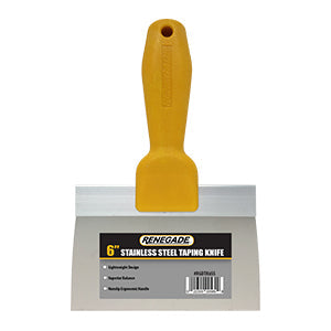 6 in Renegade Tools Stainless Steel Taping Knife