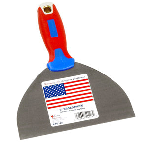 6 in Warner American Pride Flex Broad Knife w/ Hammer Cap
