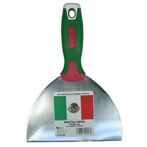 6 in Warner Mexican Heritage Flex Broad Knife w/ Hammer Cap