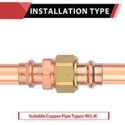 1" Press Copper Union (Lead Free)