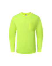 Kiwi High Visibility Neon Long Sleeve Safety Shirt [73400]