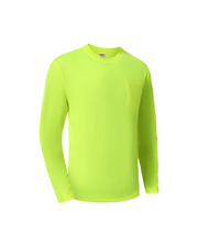 Kiwi High Visibility Neon Long Sleeve Safety Shirt [73400]