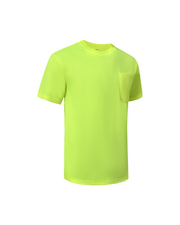 Kiwi High Visibility Neon Short Sleeve Safety Shirt [74200]